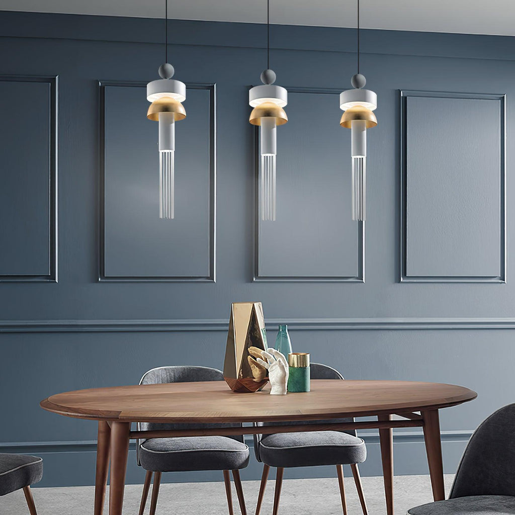 Ravelle Glass Pendant Light-Moonnatur
