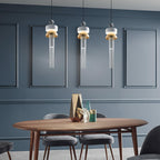 Ravelle Glass Pendant Light-Moonnatur