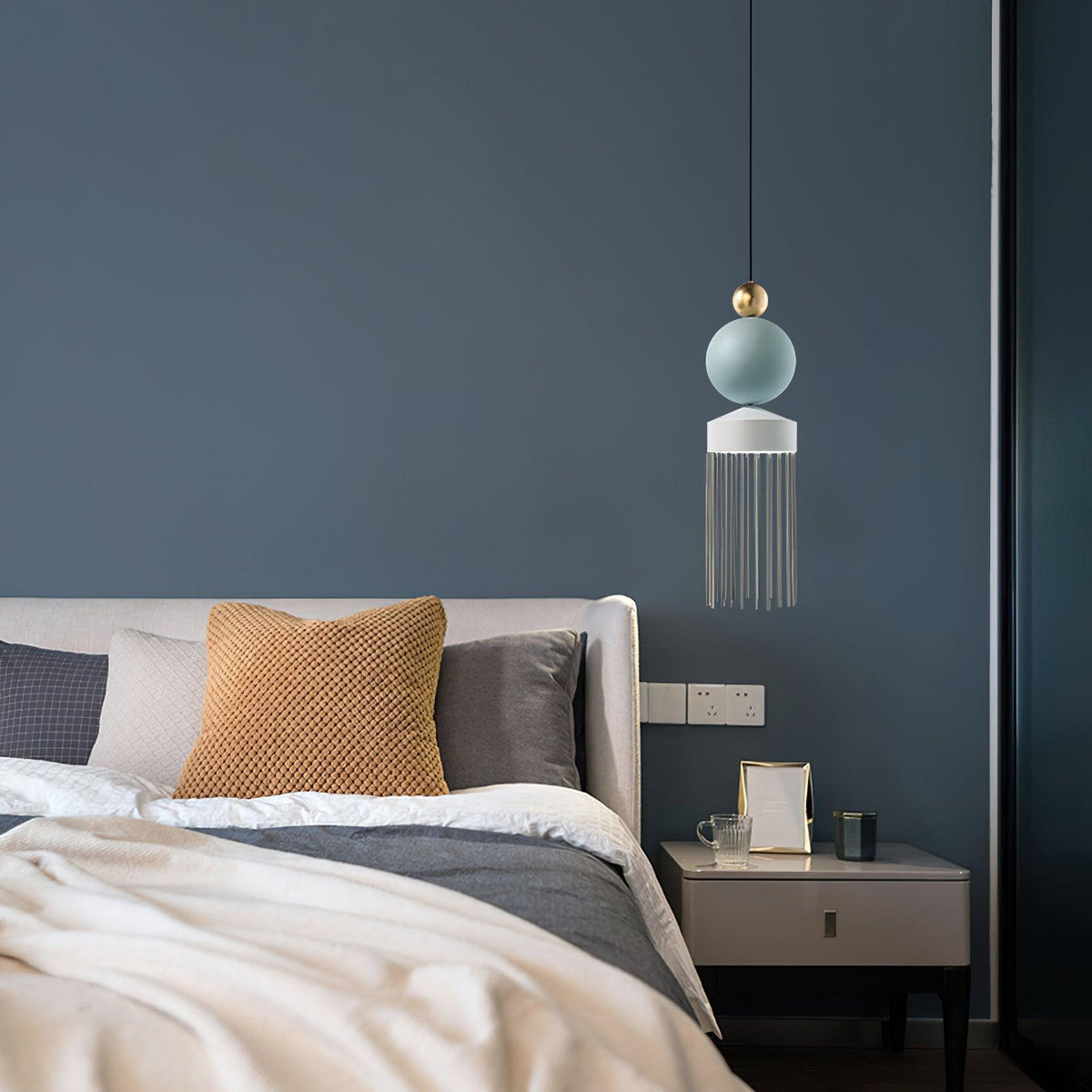 Ravelle Glass Pendant Light-Moonnatur