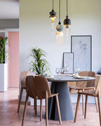 Ravelle Glass Pendant Light-Moonnatur