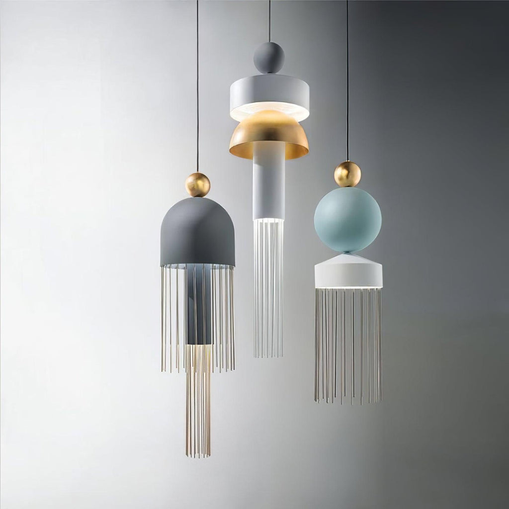 Ravelle Glass Pendant Light-Moonnatur