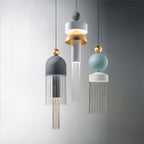 Ravelle Glass Pendant Light-Moonnatur