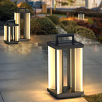 Gavrella Stainless Steel Post Light-Moonnatur