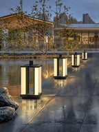 Gavrella Stainless Steel Post Light-Moonnatur