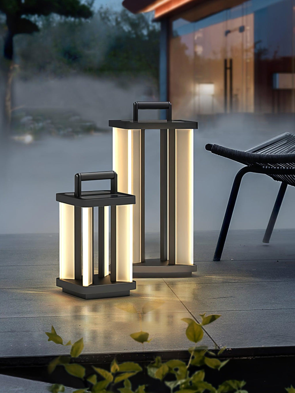 Gavrella Stainless Steel Post Light-Moonnatur