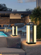 Gavrella Stainless Steel Post Light-Moonnatur