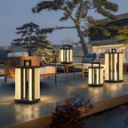 Gavrella Stainless Steel Post Light-Moonnatur