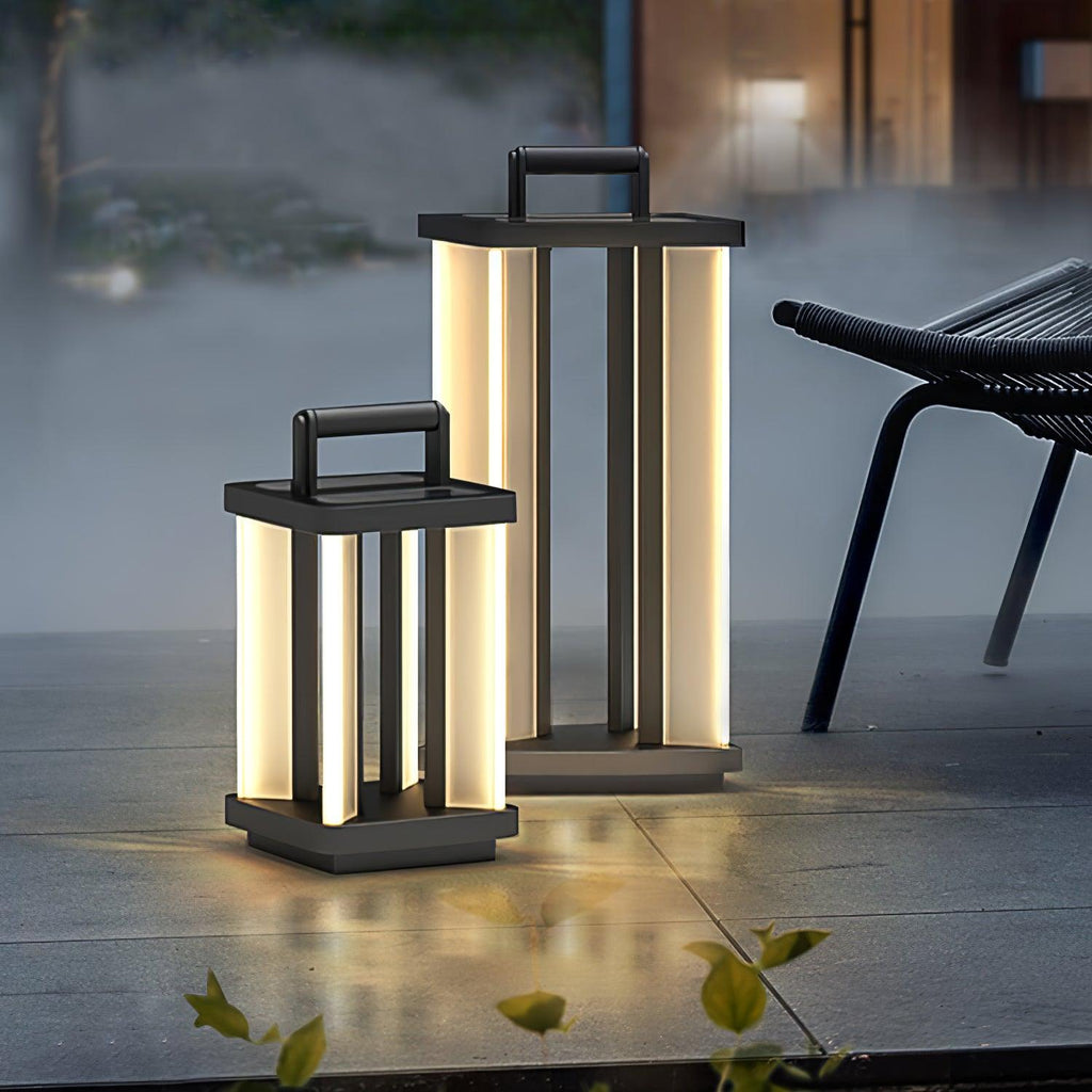 Gavrella Stainless Steel Post Light-Moonnatur