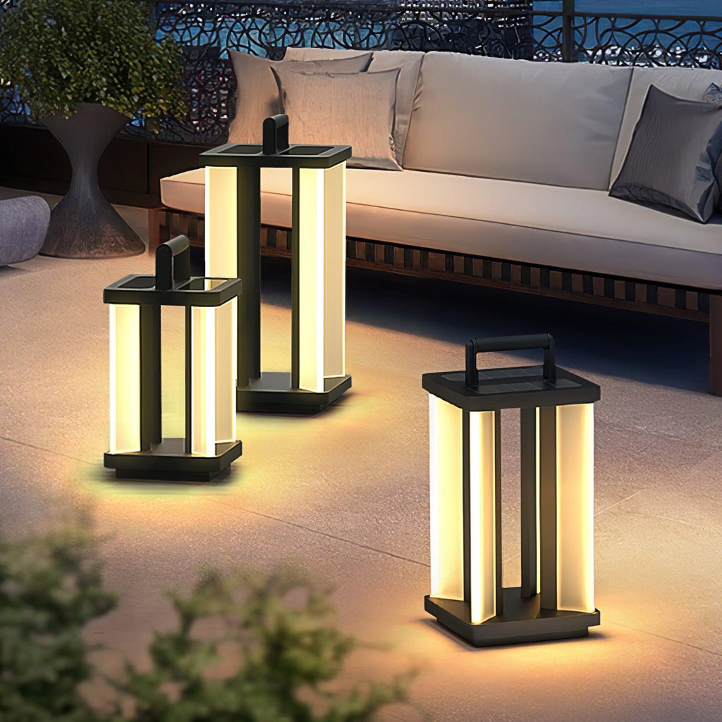 Gavrella Stainless Steel Post Light-Moonnatur