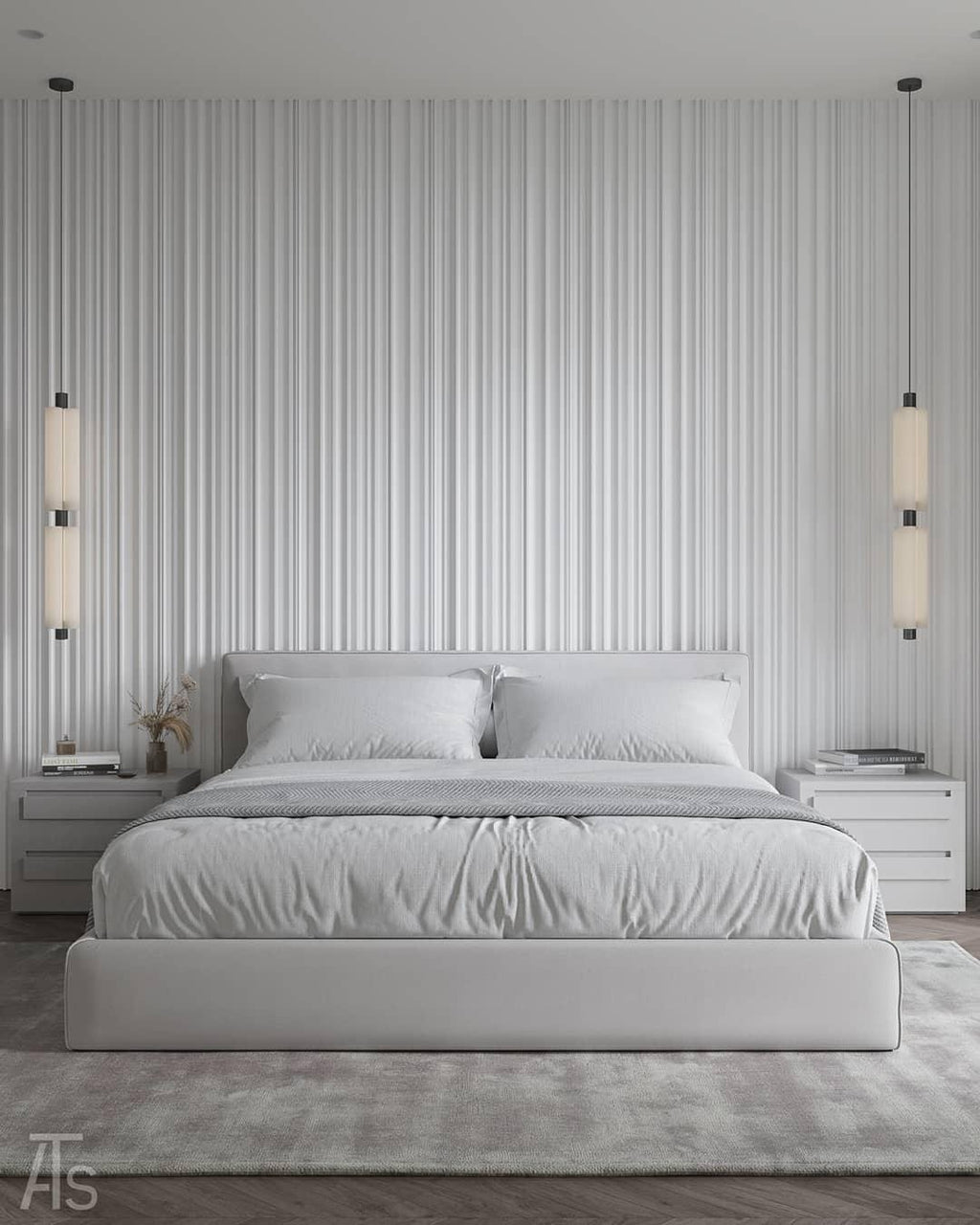 Erdeneth Acrylic Pendant Light-Moonnatur