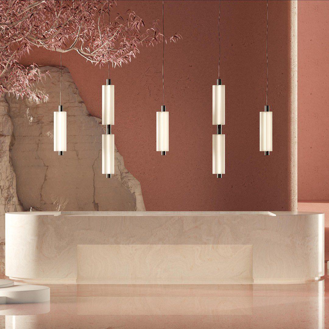 Erdeneth Acrylic Pendant Light-Moonnatur