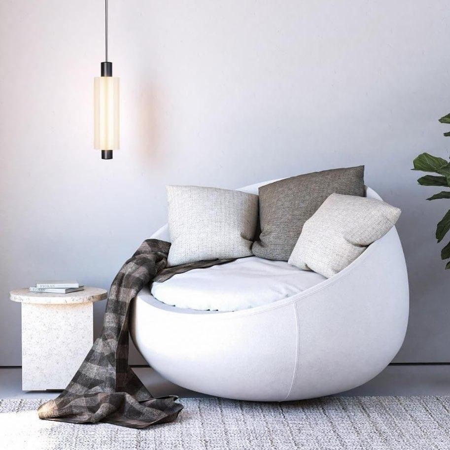 Erdeneth Acrylic Pendant Light-Moonnatur