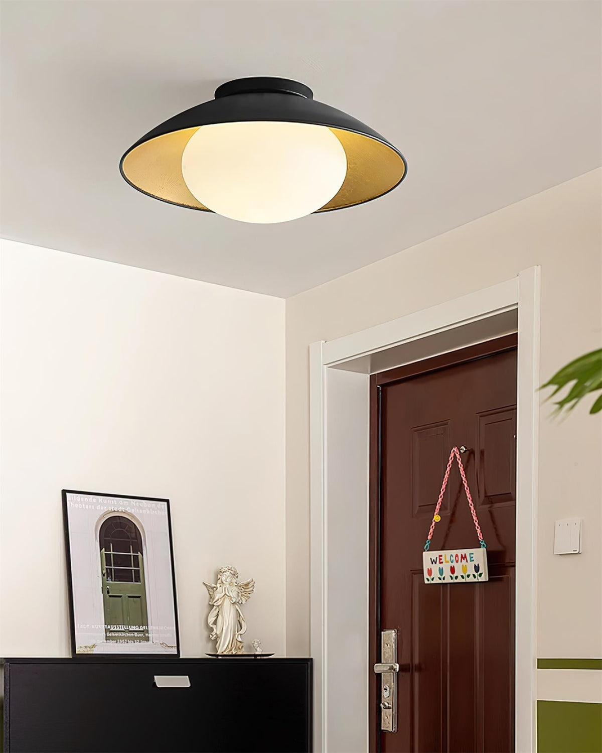 Urenmoss Glass Ceiling Light-Moonnatur