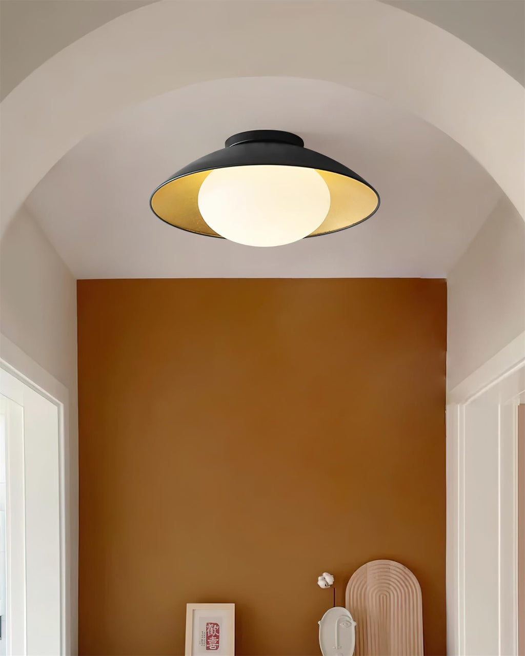 Urenmoss Glass Ceiling Light-Moonnatur