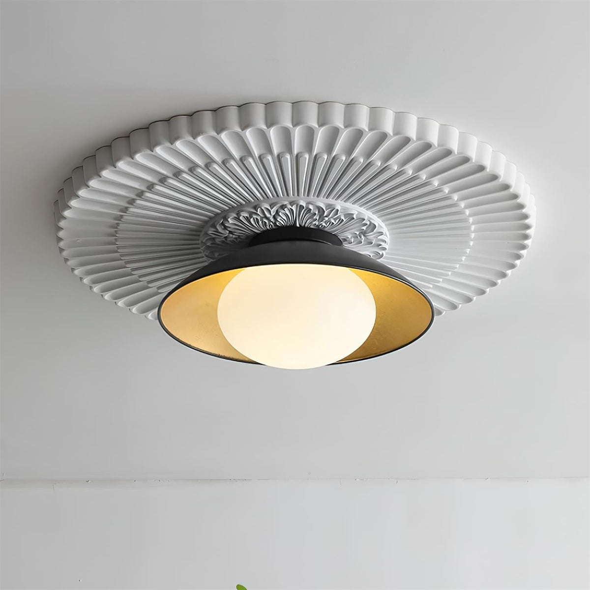 Urenmoss Glass Ceiling Light-Moonnatur