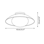 Urenmoss Glass Ceiling Light-Moonnatur