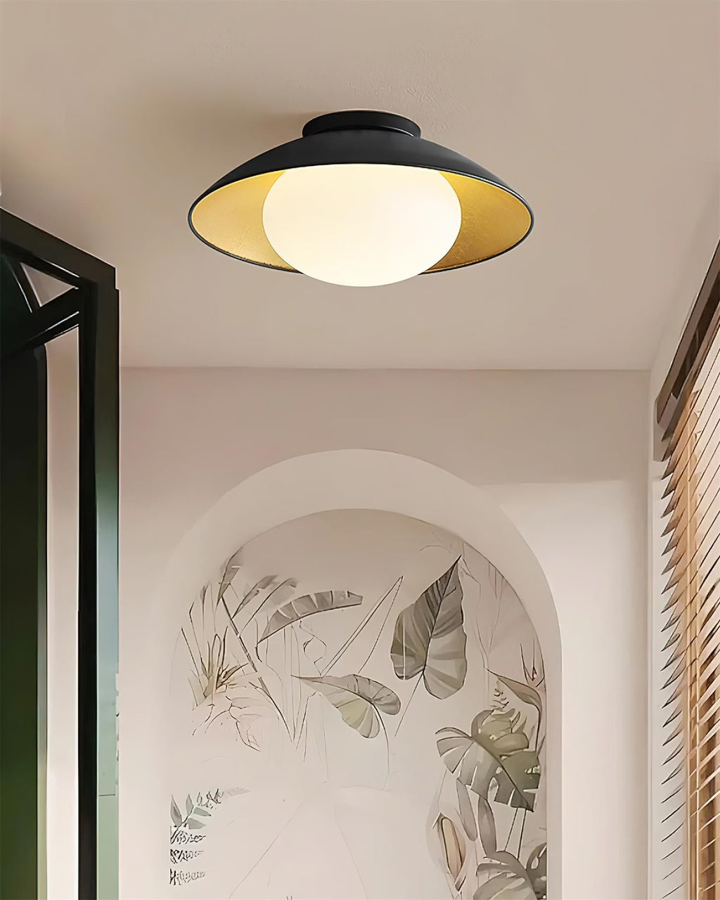 Urenmoss Glass Ceiling Light-Moonnatur