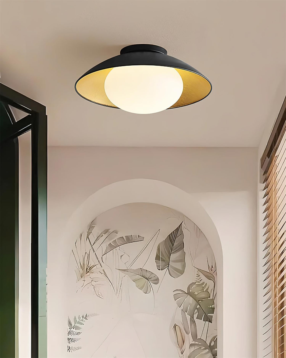 Urenmoss Glass Ceiling Light-Moonnatur