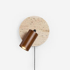 Ambelwren Travertine Wall Light-Moonnatur