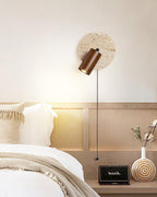 Ambelwren Travertine Wall Light-Moonnatur