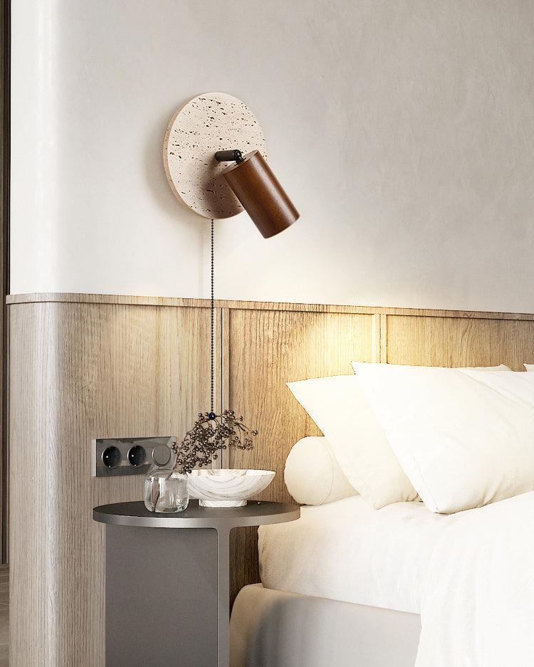 Ambelwren Travertine Wall Light-Moonnatur