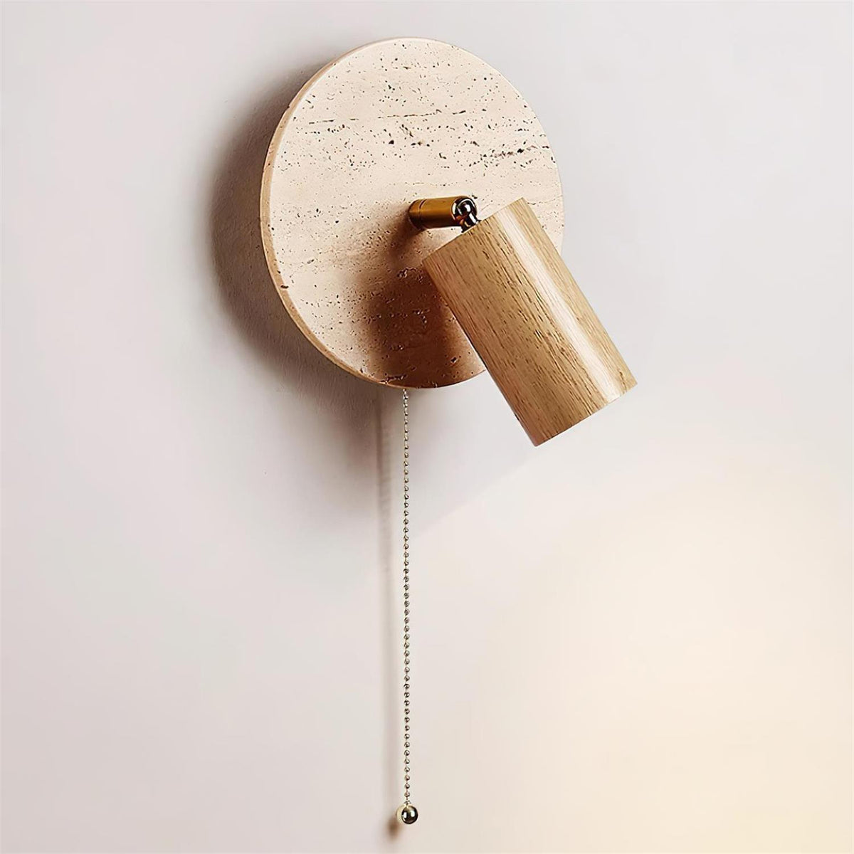 Ambelwren Travertine Wall Light-Moonnatur