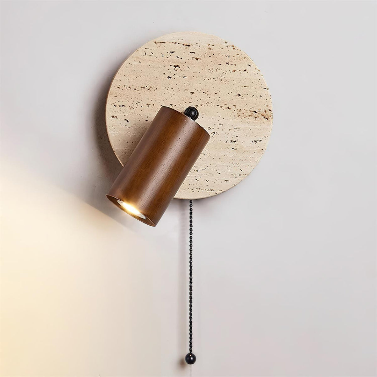 Ambelwren Travertine Wall Light-Moonnatur