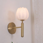 Kiranis Alabaster Wall Light-Moonnatur
