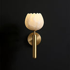 Kiranis Alabaster Wall Light-Moonnatur