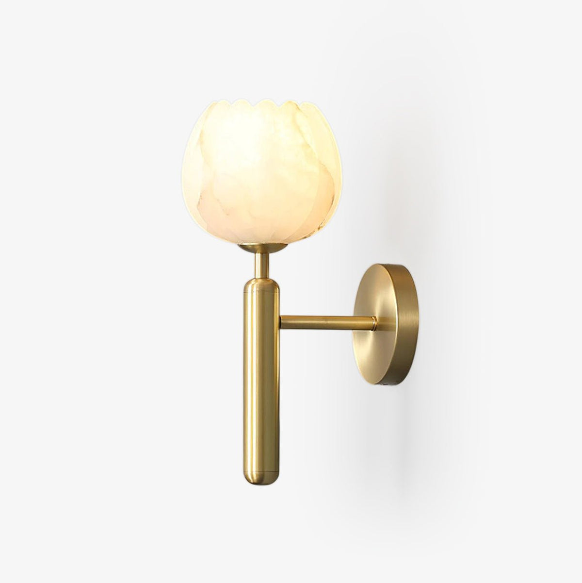 Galdenevia Alabaster Wall Light-Moonnatur