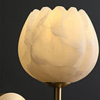 Galdenevia Alabaster Wall Light-Moonnatur