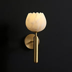 Kiranis Alabaster Wall Light-Moonnatur