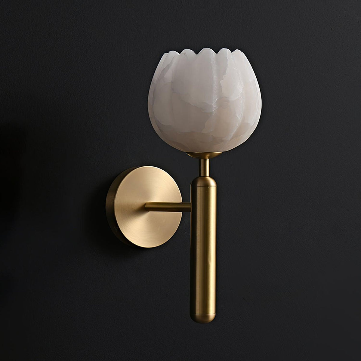 Galdenevia Alabaster Wall Light-Moonnatur