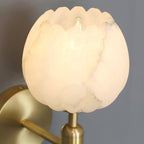 Galdenevia Alabaster Wall Light-Moonnatur