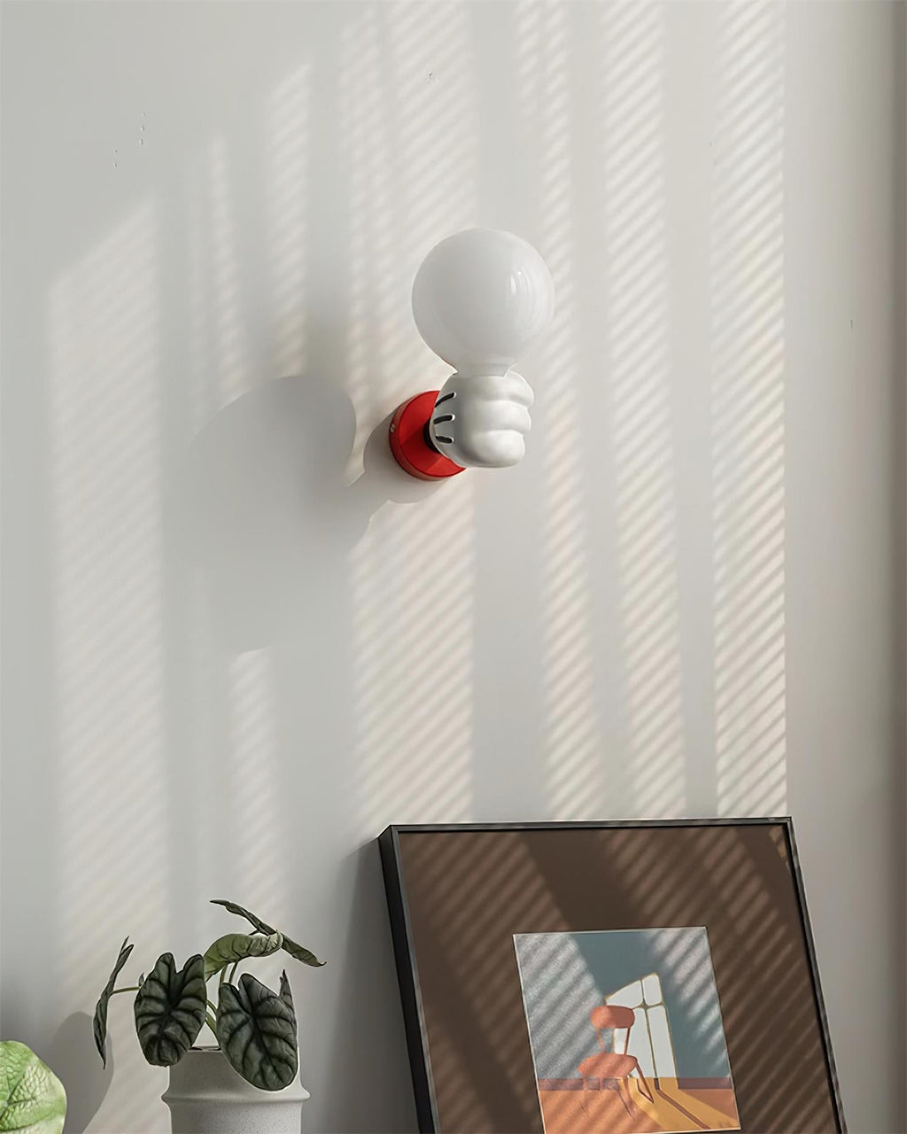 Morrelina Resin Wall Light-Moonnatur