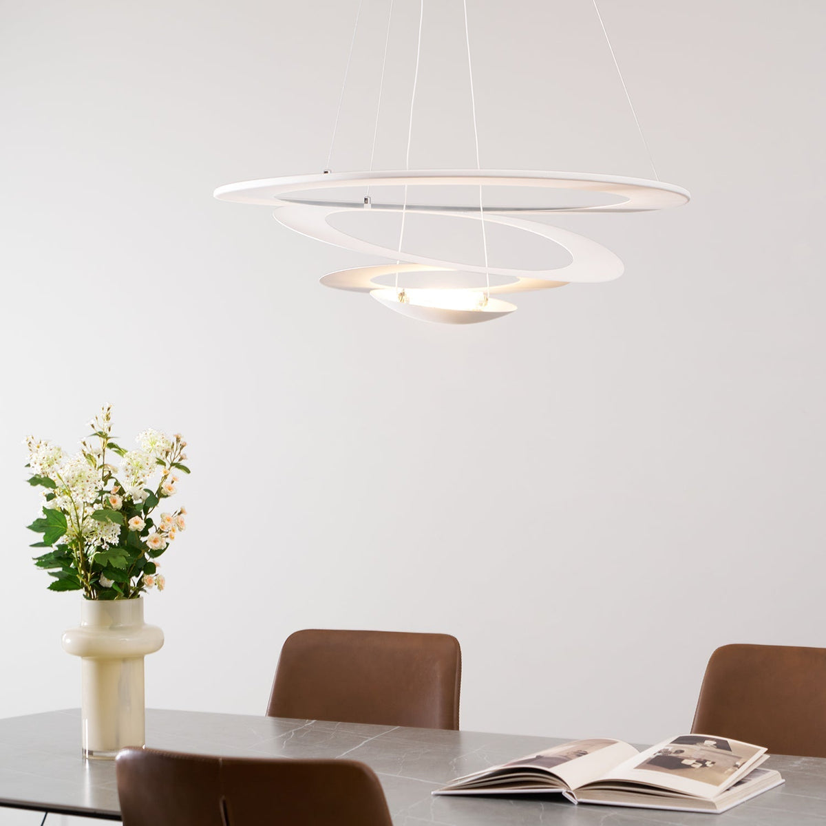 Invervale Metal Pendant Light-Moonnatur