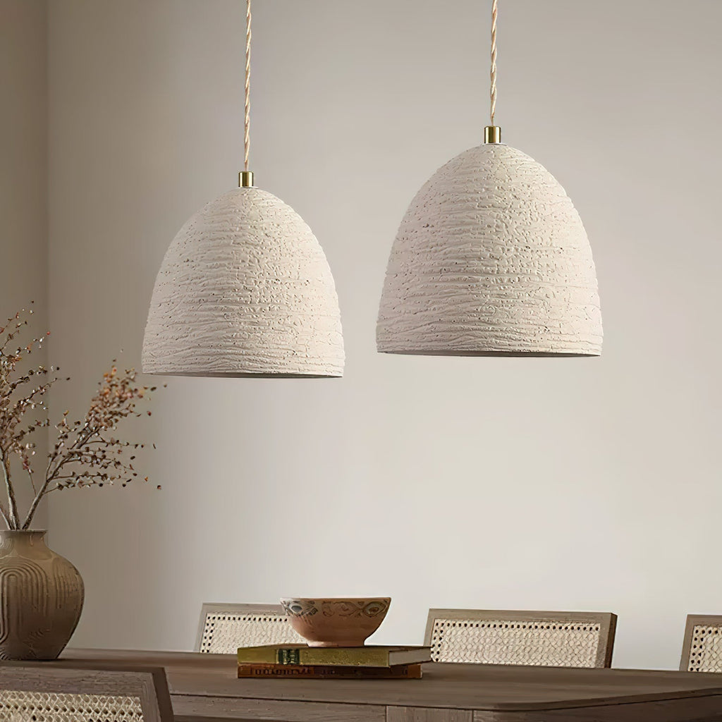 Grenelelle Cement Pendant Light-Moonnatur