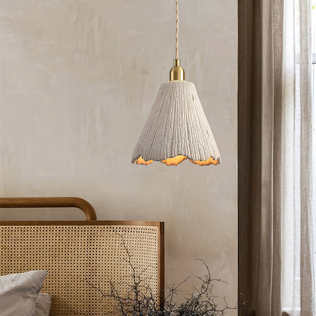 Grenelelle Cement Pendant Light-Moonnatur