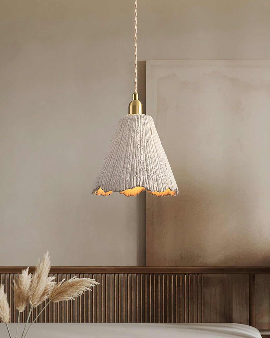Eferra Cement Pendant Light-Moonnatur