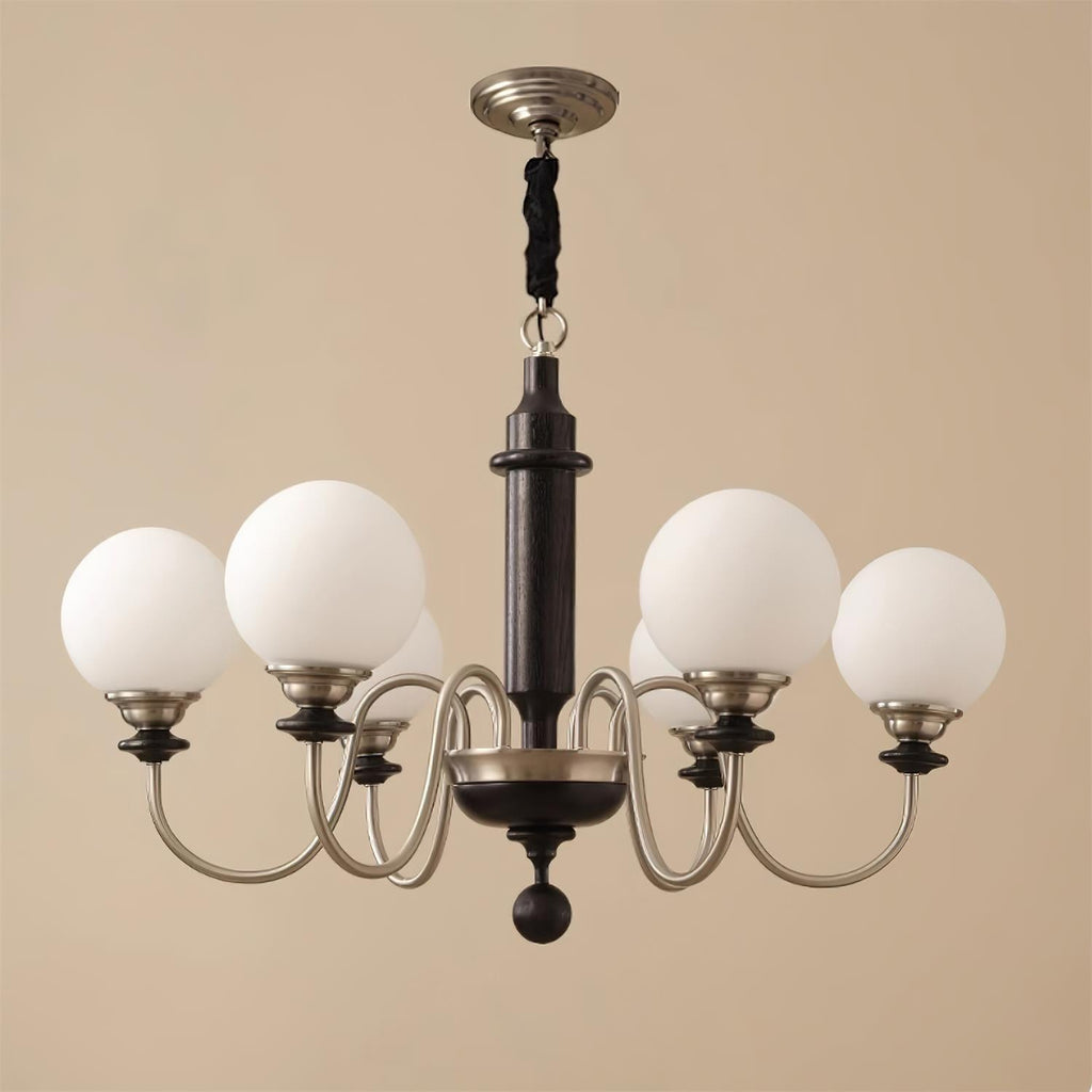 Woldenden Glass Chandelier-Moonnatur