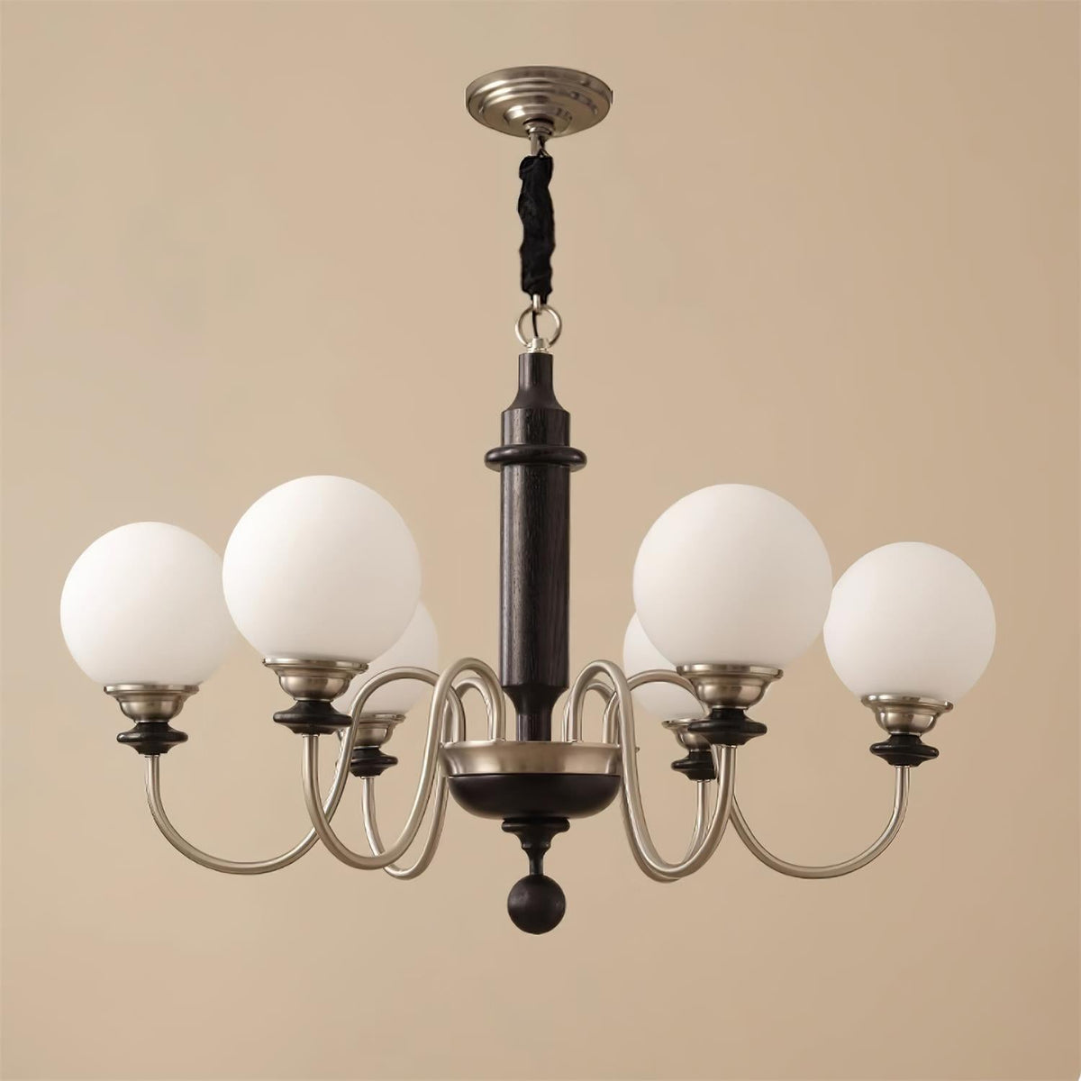 Woldenden Glass Chandelier-Moonnatur