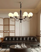 Woldenden Glass Chandelier-Moonnatur