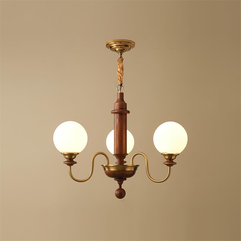Woldenden Glass Chandelier-Moonnatur