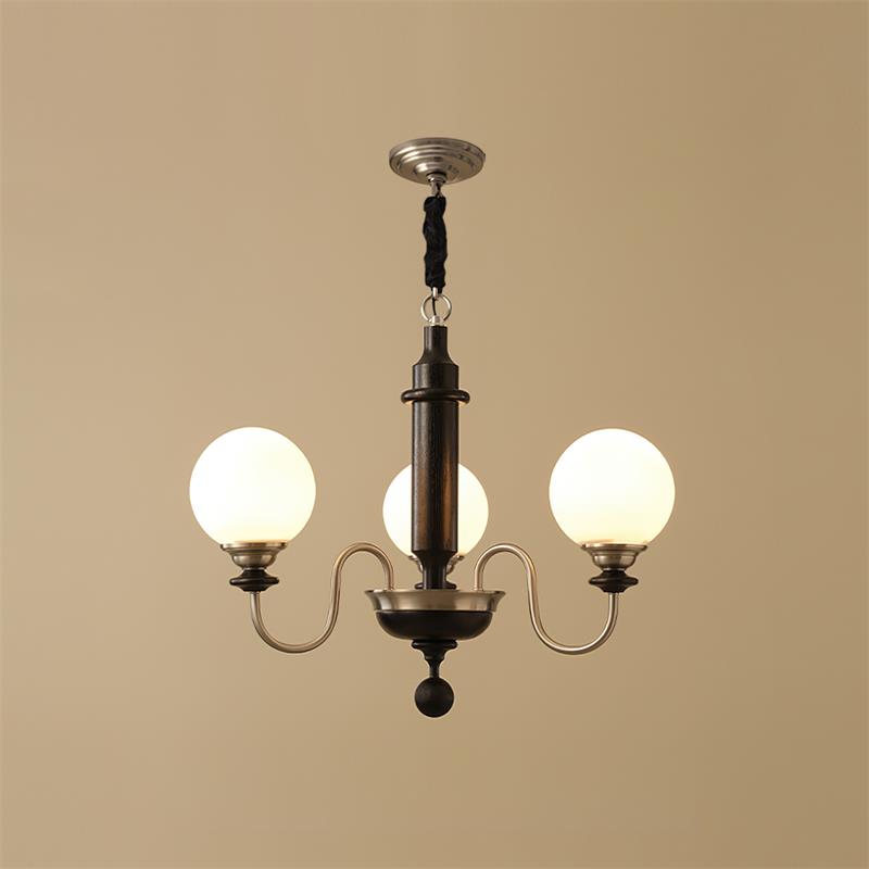 Woldenden Glass Chandelier-Moonnatur