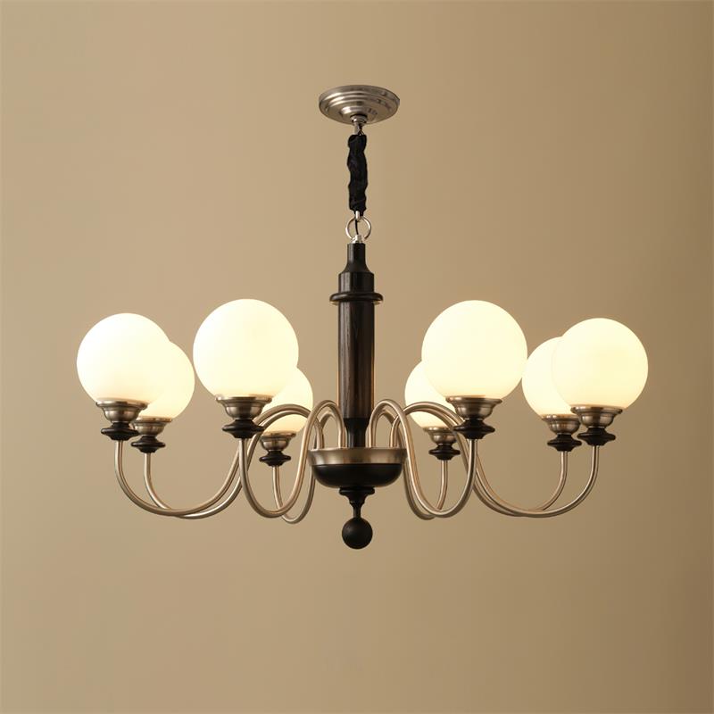 Woldenden Glass Chandelier-Moonnatur