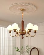 Woldenden Glass Chandelier-Moonnatur