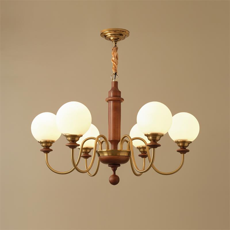 Woldenden Glass Chandelier-Moonnatur