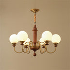 Woldenden Glass Chandelier-Moonnatur