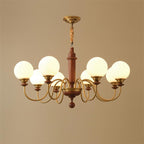 Woldenden Glass Chandelier-Moonnatur