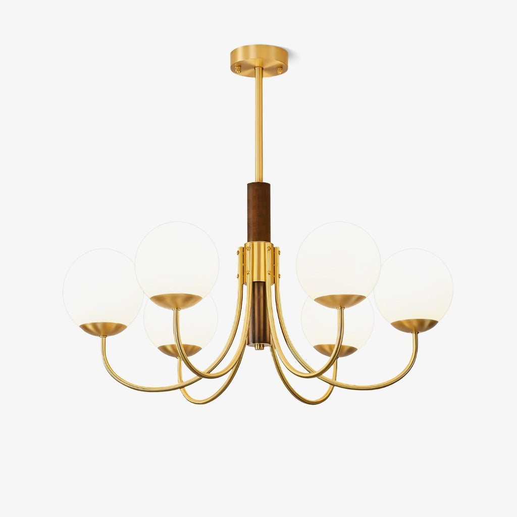 Veldenia Glass Chandelier-Moonnatur